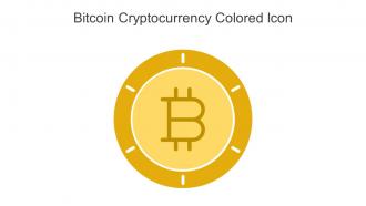 Bitcoin Cryptocurrency Colored Icon In Powerpoint Pptx Png And Editable Eps Format