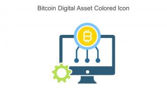 Bitcoin Digital Asset Colored Icon In Powerpoint Pptx Png And Editable Eps Format