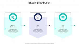 Bitcoin Distribution In Powerpoint And Google Slides Cpb