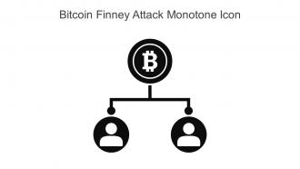 Bitcoin Finney Attack Monotone Icon In Powerpoint Pptx Png And Editable Eps Format