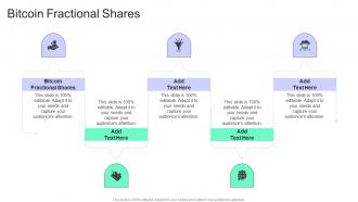Bitcoin Fractional Shares In Powerpoint And Google Slides Cpb