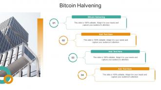 Bitcoin Halvening In Powerpoint And Google Slides Cpb