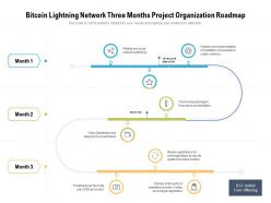 Bitcoin Lightning Network Three Months Project Organization Roadmap