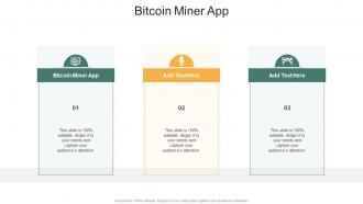 Bitcoin Miner App In Powerpoint And Google Slides Cpb