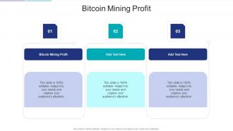 Bitcoin Mining Profit In Powerpoint And Google Slides Cpb