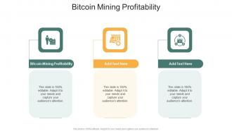 Bitcoin Mining Profitability In Powerpoint And Google Slides Cpb