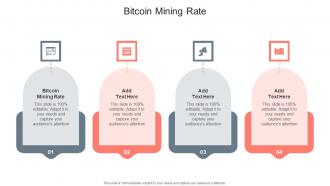 Bitcoin Mining Rate In Powerpoint And Google Slides Cpb