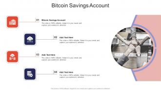Bitcoin Savings Account In Powerpoint And Google Slides Cpb