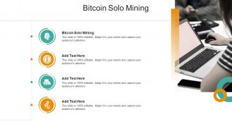 Bitcoin Solo Mining In Powerpoint And Google Slides Cpb
