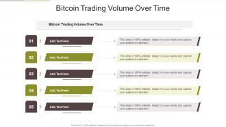 Bitcoin Trading Volume Over Time In Powerpoint And Google Slides Cpb