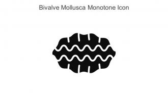 Bivalve Mollusca Monotone Icon In Powerpoint Pptx Png And Editable Eps Format