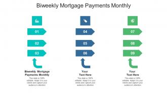 Biweekly mortgage payments monthly ppt powerpoint presentation portfolio pictures cpb