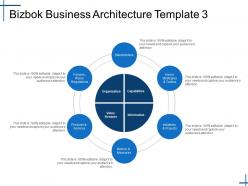 Bizbok business architecture ppt show structure