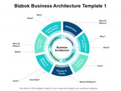 Bizbok business architecture template information b160 ppt powerpoint presentation file files