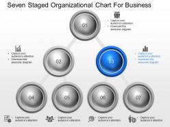 2952103 style hierarchy 1-many 7 piece powerpoint presentation diagram infographic slide
