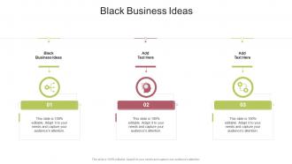 Black Business Ideas In Powerpoint And Google Slides Cpb