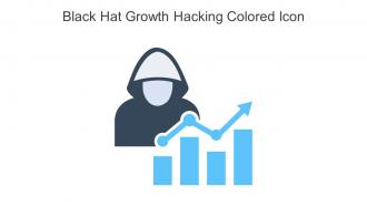 Black Hat Growth Hacking Colored Icon In Powerpoint Pptx Png And Editable Eps Format