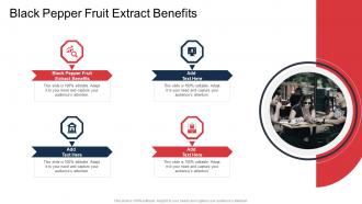 Black Pepper Fruit Extract Benefits In Powerpoint And Google Slides Cpb