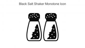 Black Salt Shaker Monotone Icon In Powerpoint Pptx Png And Editable Eps Format