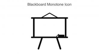 Blackboard Monotone Icon In Powerpoint Pptx Png And Editable Eps Format