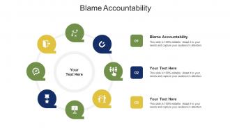 Blame accountability ppt powerpoint presentation show background images cpb