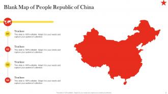 Blank Map Of China Powerpoint Ppt Template Bundles