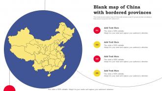 Blank Map Of China With Bordered Provinces