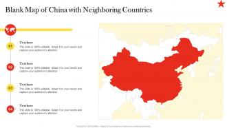 Blank Map Of China With Neighboring Countries