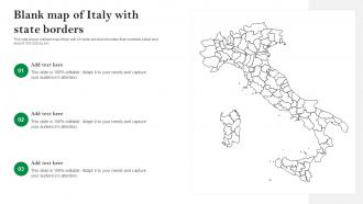 Blank Map Of Italy With State Borders