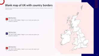 Blank Map Of Uk With Country Borders
