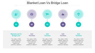 Blanket Loan Vs Bridge Loan Ppt Powerpoint Presentation Ideas Backgrounds Cpb
