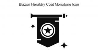 Blazon Heraldry Coat Monotone Icon In Powerpoint Pptx Png And Editable Eps Format