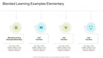 Blended Learning Examples Elementary In Powerpoint And Google Slides Cpb