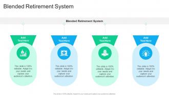 Blended Retirement System In Powerpoint And Google Slides Cpb