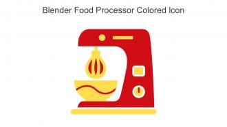 Blender Food Processor Colored Icon In Powerpoint Pptx Png And Editable Eps Format