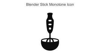 Blender Stick Monotone Icon In Powerpoint Pptx Png And Editable Eps Format