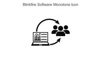 Blinkfire Software Monotone Icon In Powerpoint Pptx Png And Editable Eps Format