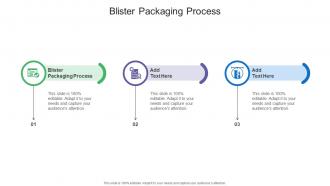 Blister Packaging Process In Powerpoint And Google Slides Cpb