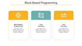 Block Based Programming Ppt Powerpoint Presentation Pictures Icons Cpb
