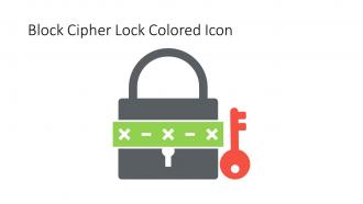 Block Cipher Lock Colored Icon In Powerpoint Pptx Png And Editable Eps Format