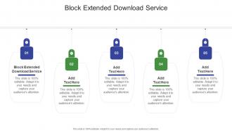 Block Extended Download Service In Powerpoint And Google Slides Cpb