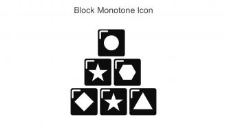 Block Monotone Icon In Powerpoint Pptx Png And Editable Eps Format