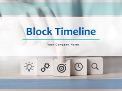 Block Timeline Project Fundraising Company Launch Project Initiation