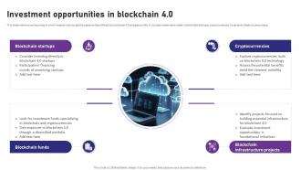 Blockchain 4 0 Pioneering The Next Investment Opportunities In Blockchain 4 0 BCT SS