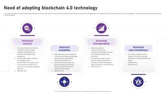 Blockchain 4 0 Pioneering The Next Need Of Adopting Blockchain 4 0 Technology BCT SS