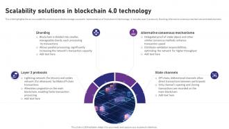 Blockchain 4 0 Pioneering The Next Scalability Solutions In Blockchain 4 0 Technology BCT SS