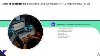 Blockchain And Cybersecurity A Comprehensive Guide BCT CD V Attractive Appealing