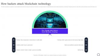 Blockchain And Cybersecurity How Hackers Attack Blockchain Technology BCT SS V