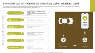 Blockchain And IoT Solutions Environmental Impact Of Blockchain Energy Consumption BCT SS Visual Template