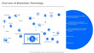 Blockchain As A Service Overview Of Blockchain Technology Ppt Show Vector